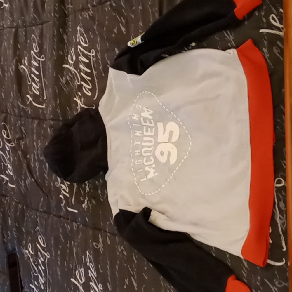Disney Cars Lightning McQueen Hoodie Jacket - Picture 2 of 5